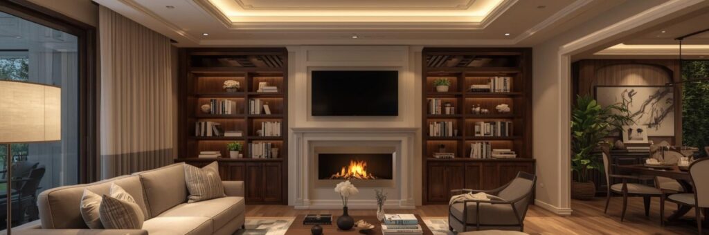 integrierter Smart-Home Beleuchtung