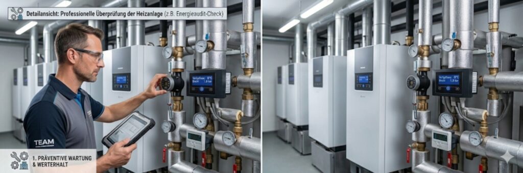 Überprüfung Heizanlage