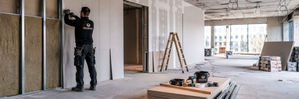 innenausbau-trockenbau-arbeitsphase-gewerbeflaeche