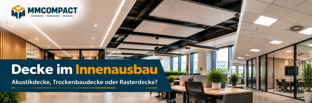 Moderne Bürodecken im Überblick