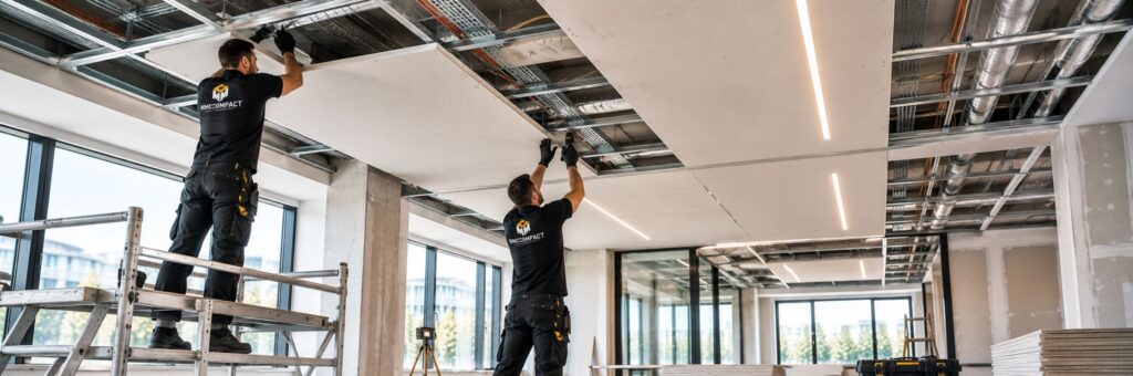 deckenkonstruktion-trockenbau-gewerbeflaeche