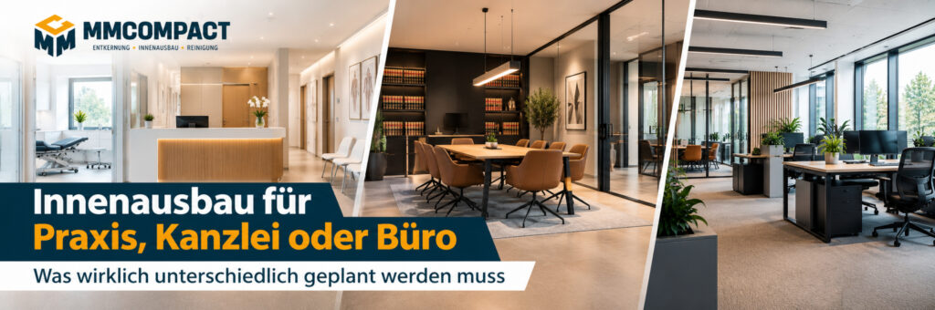 innenausbau praxis kanzlei buero vergleich